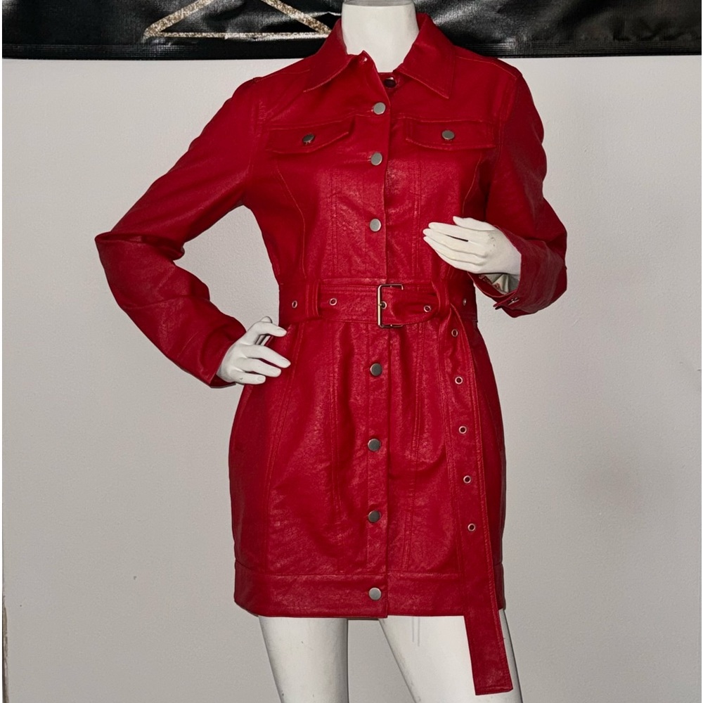 Fashion Nova PU mini dress